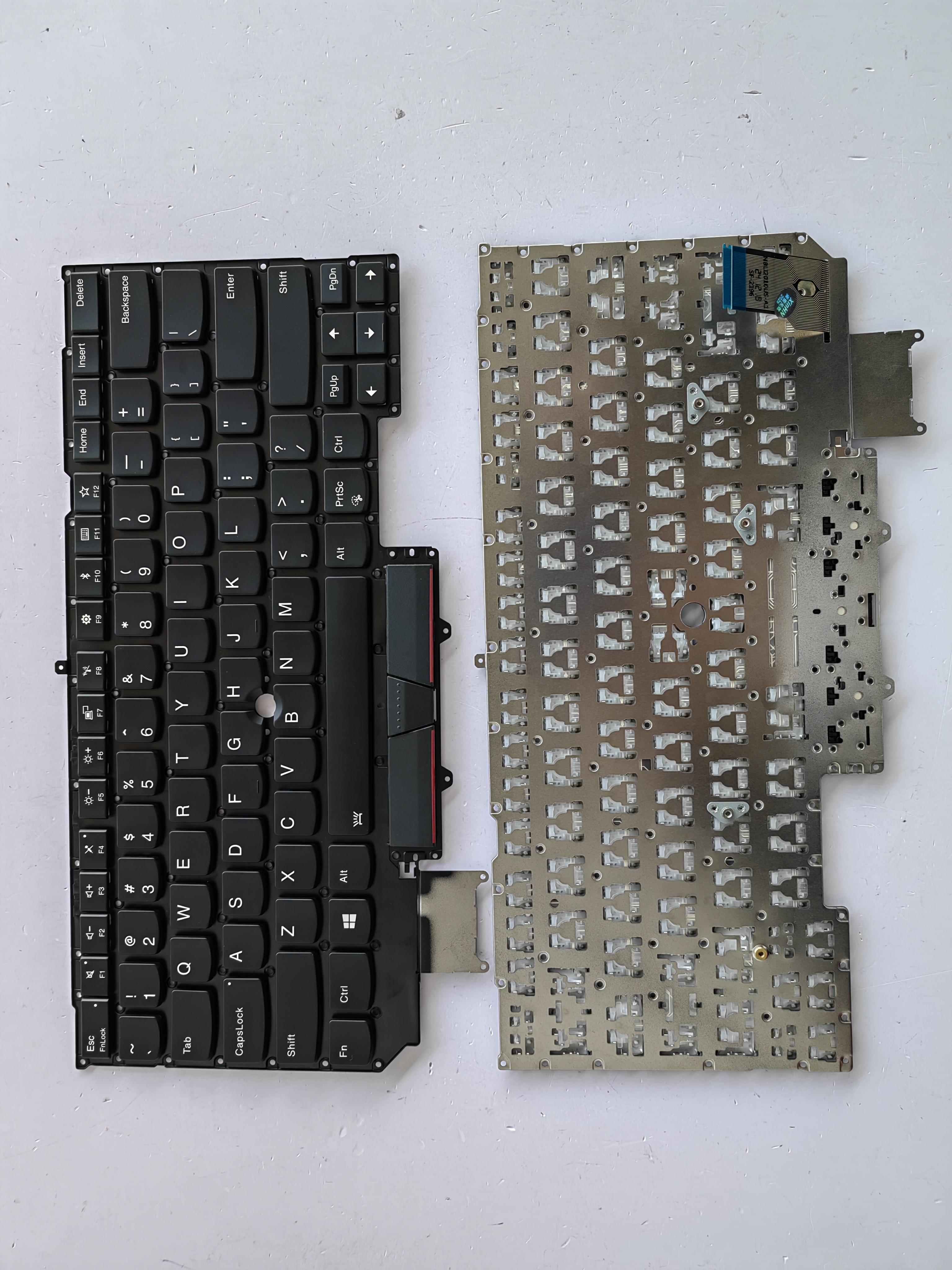 Picture of New Replacement Laptop Keyboard For IBM X1C 2017/X1C 2018/X1 Carbon 5th/X1 Carbon 6th BLACK With hole (OEM) US Layout